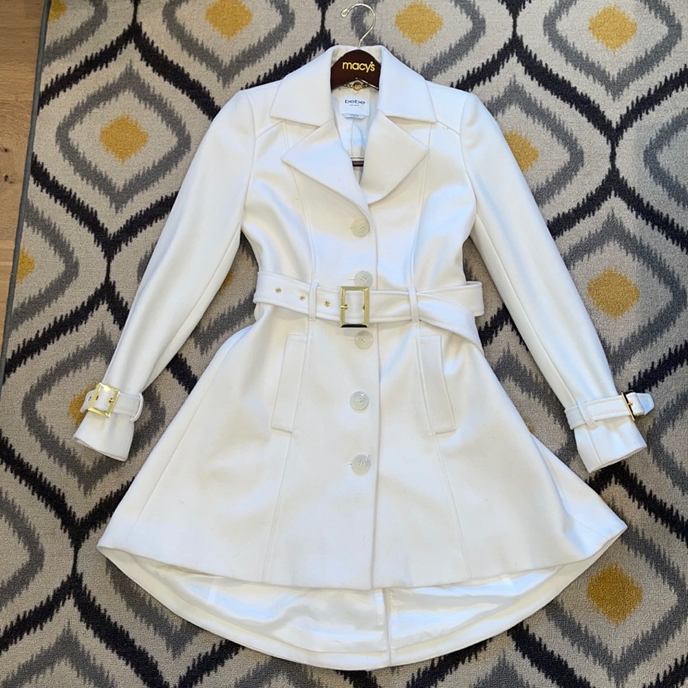 Gorgeous BEBE Pea Coat. Barely worn
